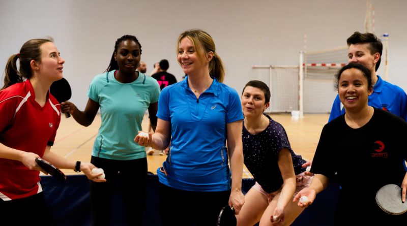 Le ping au féminin, une affaire qui roule !